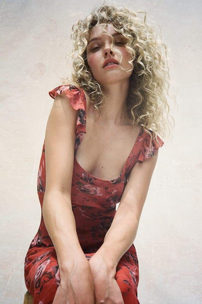 Graciela® | Scoop-Neck Floral Print Maxi Dress