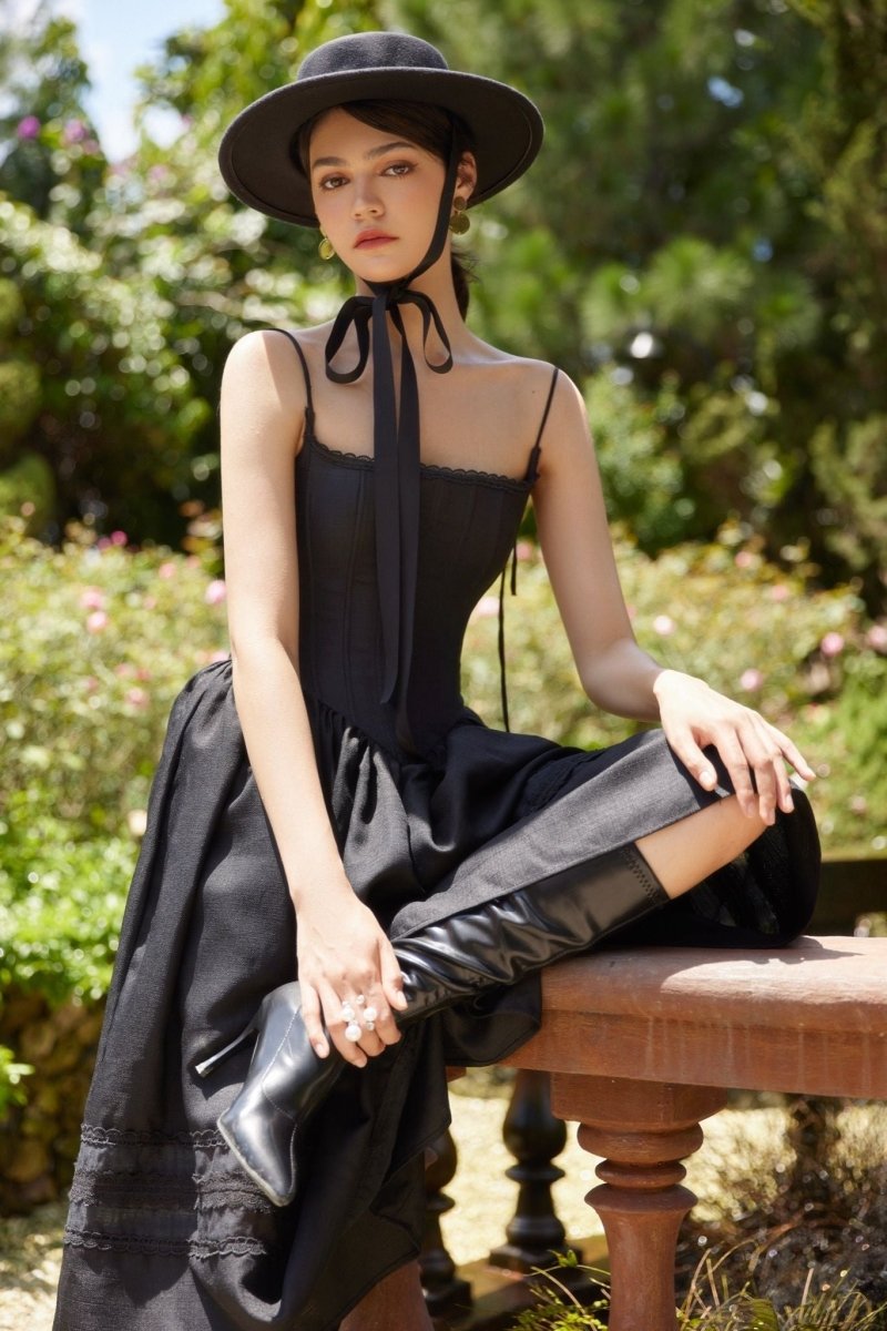 Daniela® | A-Line Midi Slip With Lace Trim