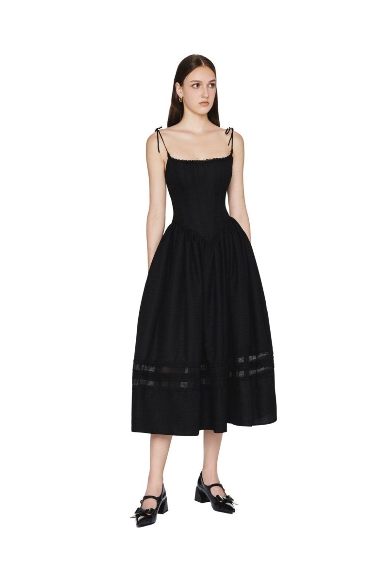 Daniela® | A-Line Midi Slip With Lace Trim