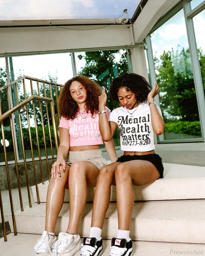 American Show Waist Letter Graphic T-shirt