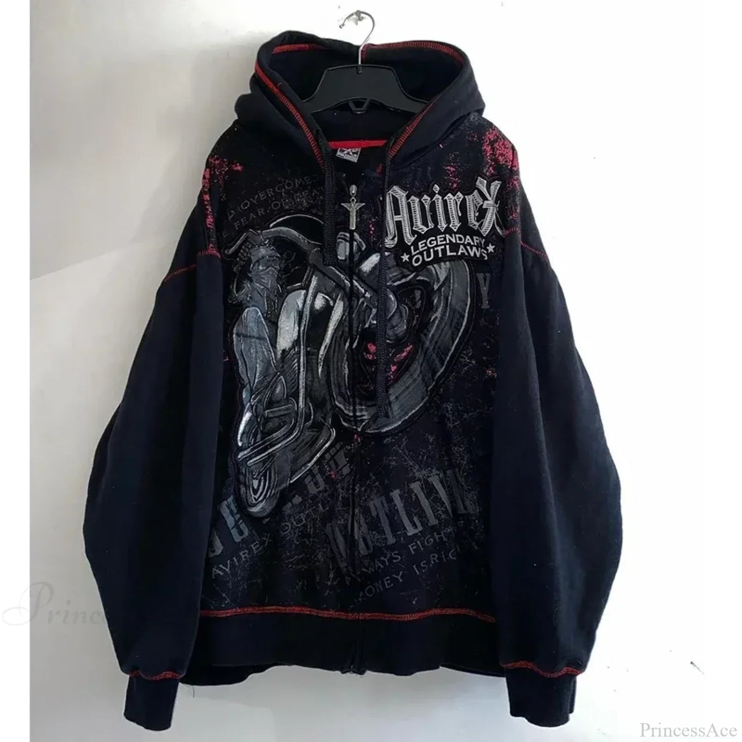Angel Wing Functional Pleat Hoodie