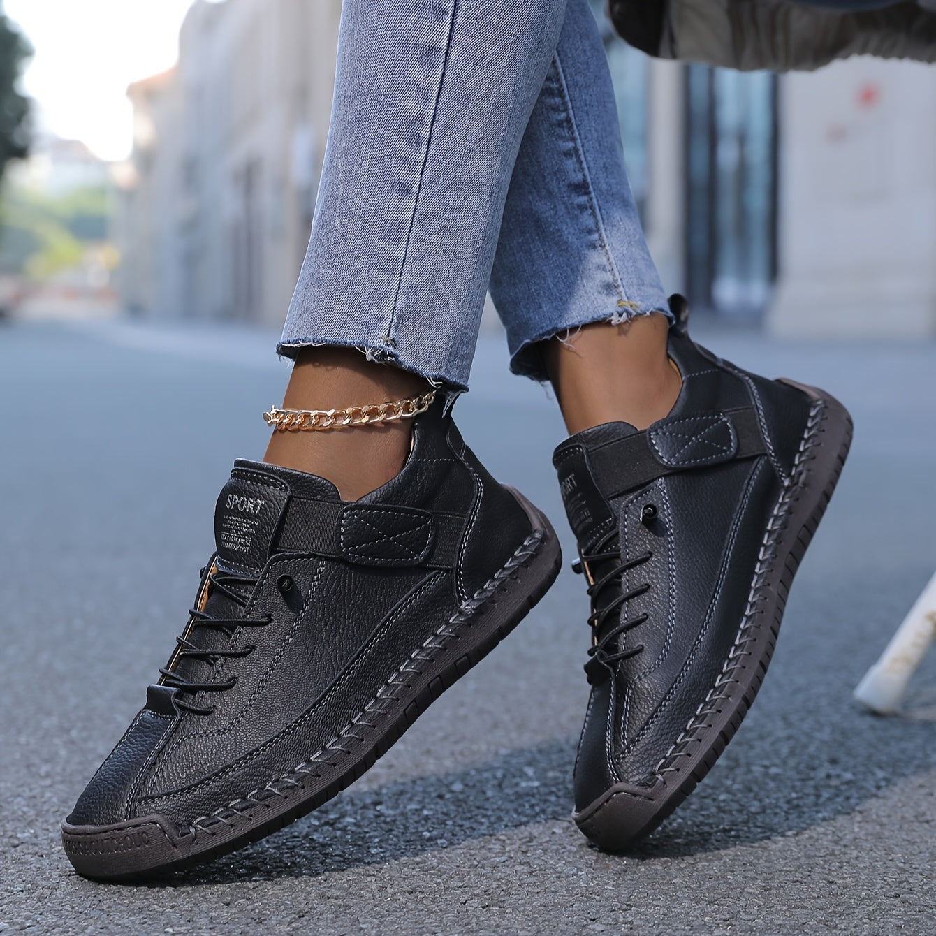 Donna | Orthopedic Lace-Up Sneakers