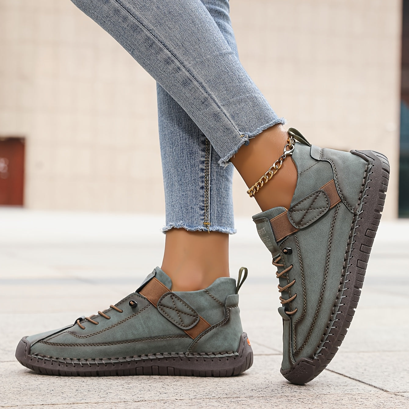 Donna | Orthopedic Lace-Up Sneakers
