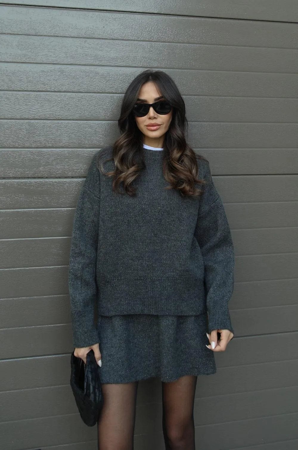 Sandra | Knitting set (top + skirt)