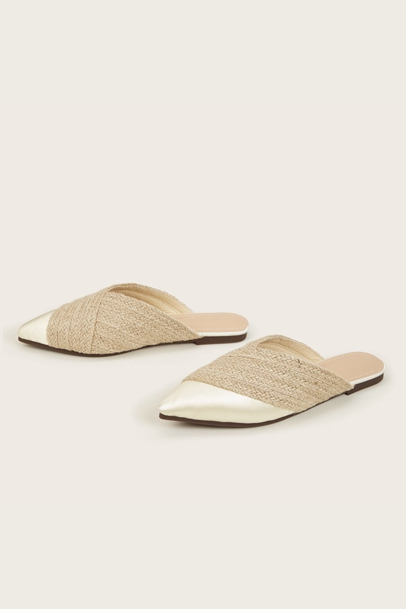 Marlene® | Slippers In Woven Satin