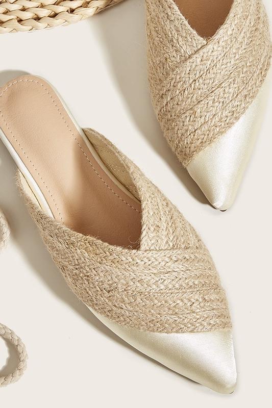 Marlene® | Slippers In Woven Satin
