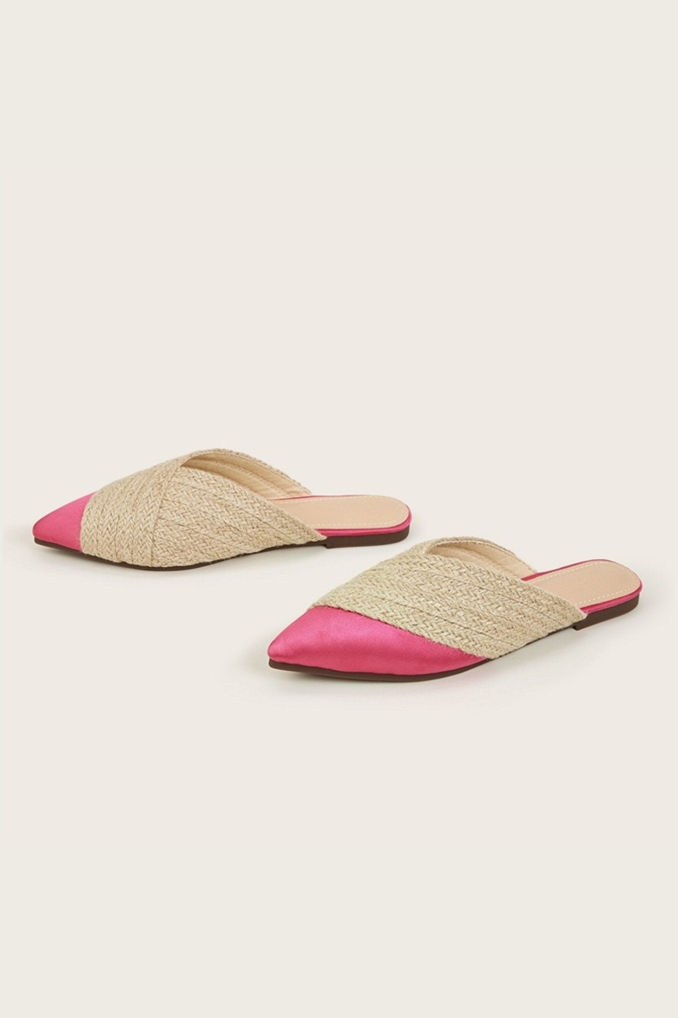 Sandra® | Woven Satin Slippers