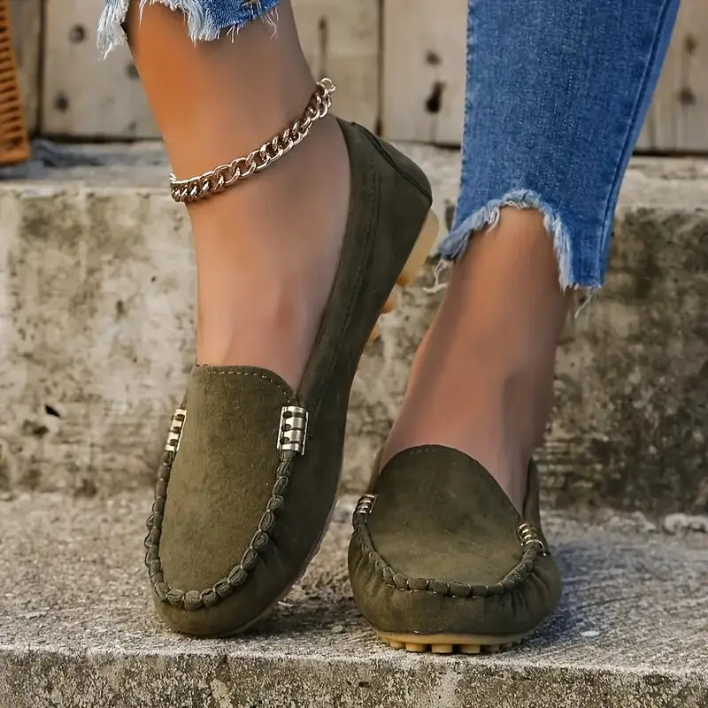Kay | Women's Casual Slip-On Flats - Breathable and Stylish