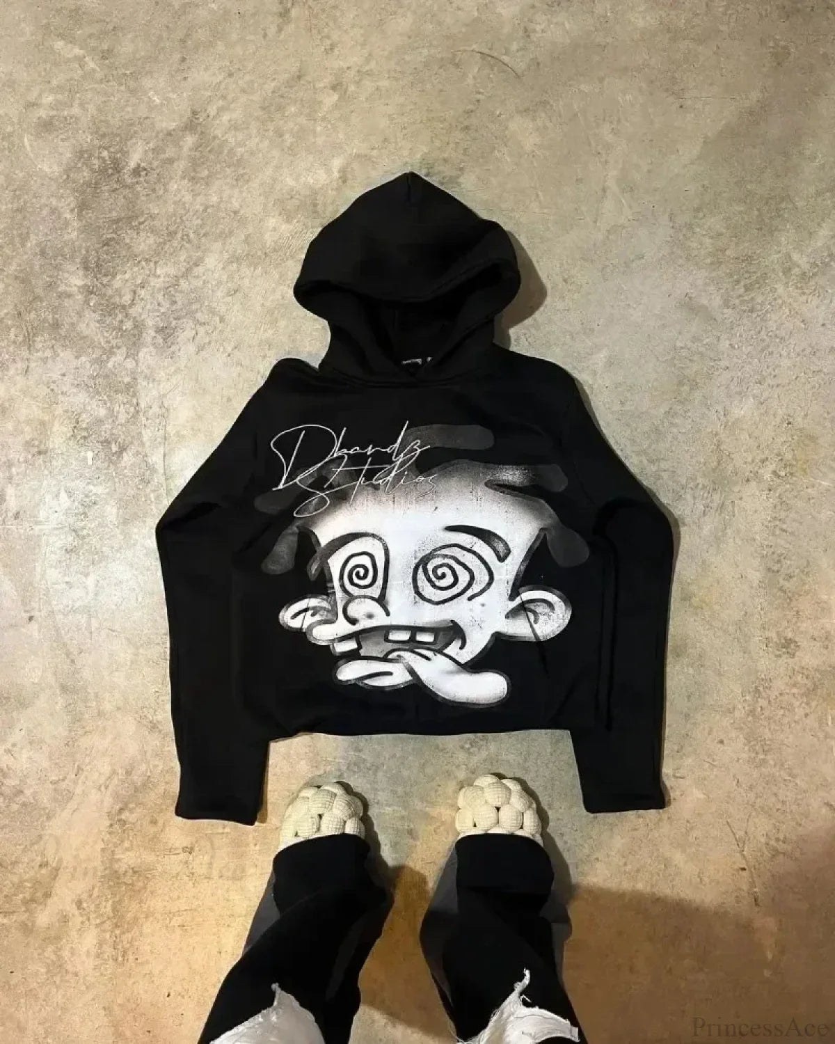 Autumn Fun Pattern Printed Hoodie