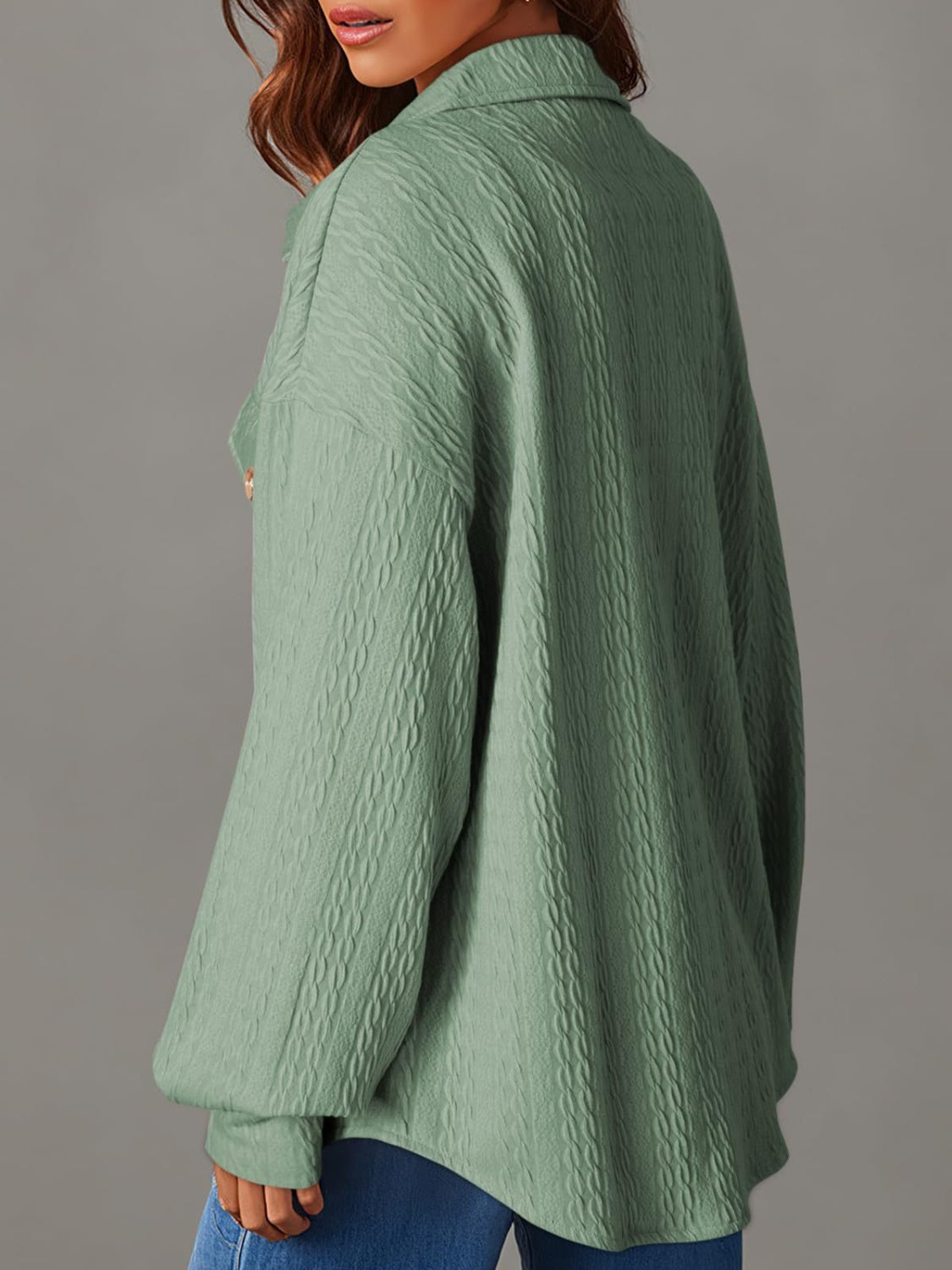 Rita | Structured long-sleeved jacket with button placket