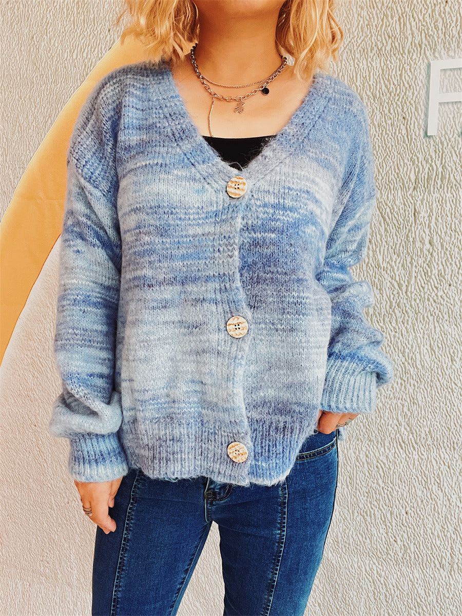 Marieke | Long sleeve cardigan with buttons