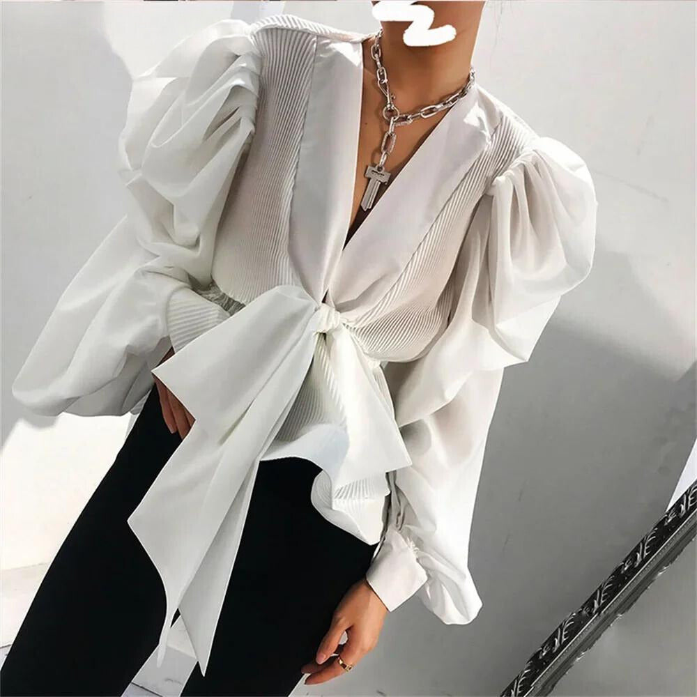 Josefa® | Long Blouse With V-Neck