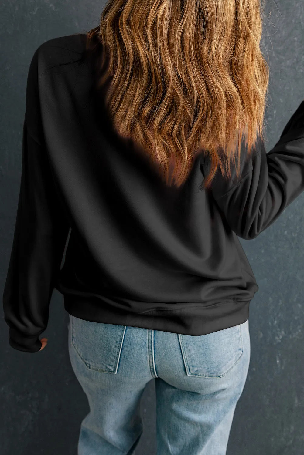 Margarita | Creepy long-sleeved crew neck sweatshirt