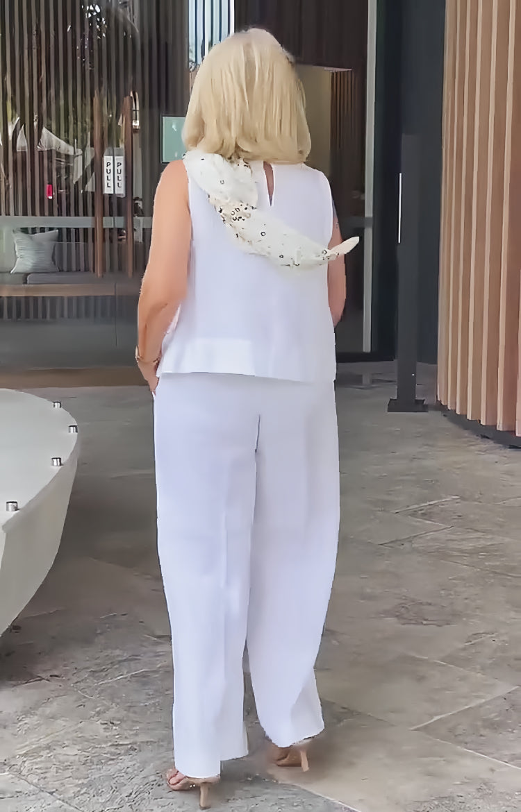Ruby® | Cotton Linen Trouser Suit