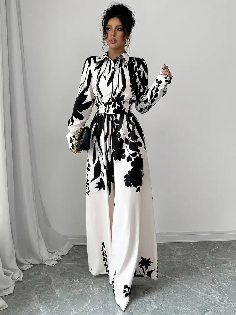 Sole® | Floral Wide Leg Jumpsuit