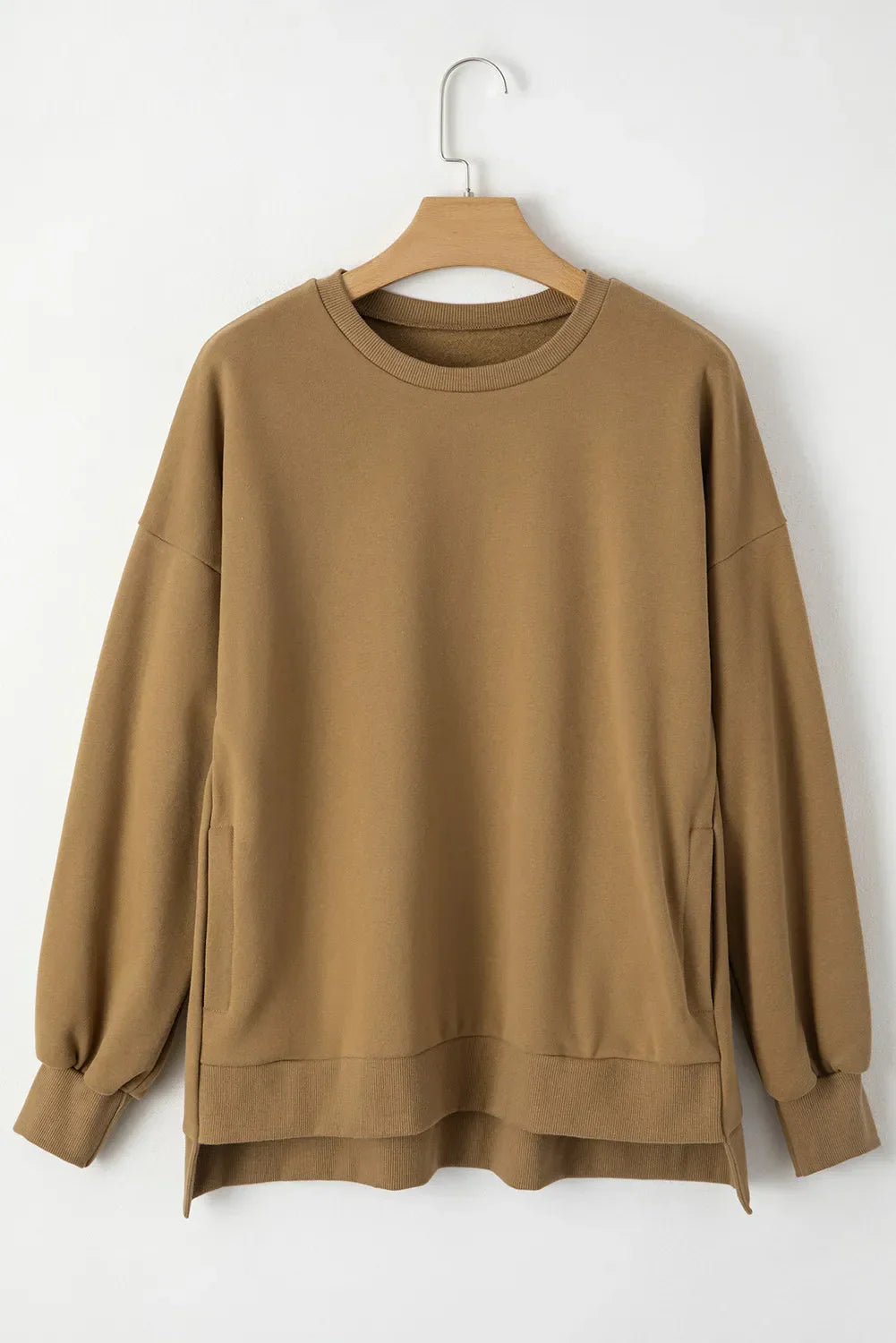 Eva | Long-sleeved crew neck sweatshirt