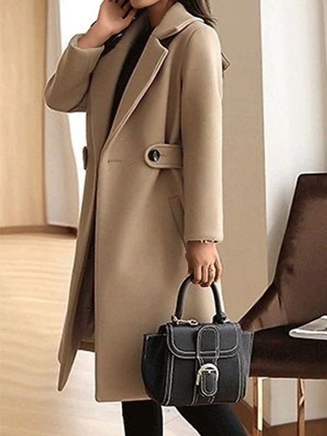 Felicia | Women's Belted Midi Coat