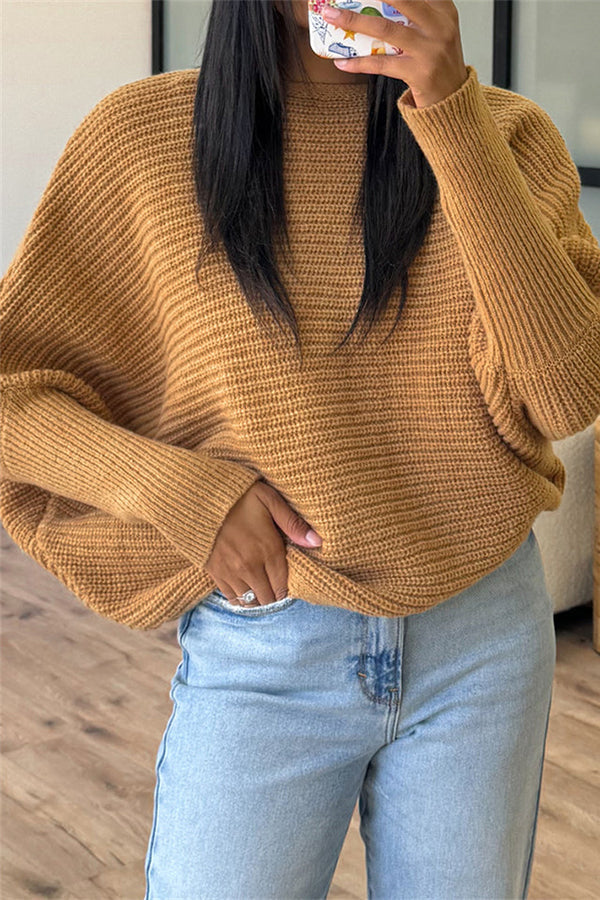 Alicia | Elegant batwing sleeve sweater for women