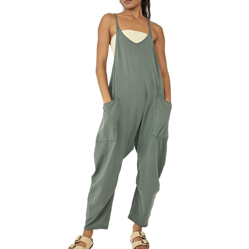 Yolanda® | Solid color jumpsuit for women