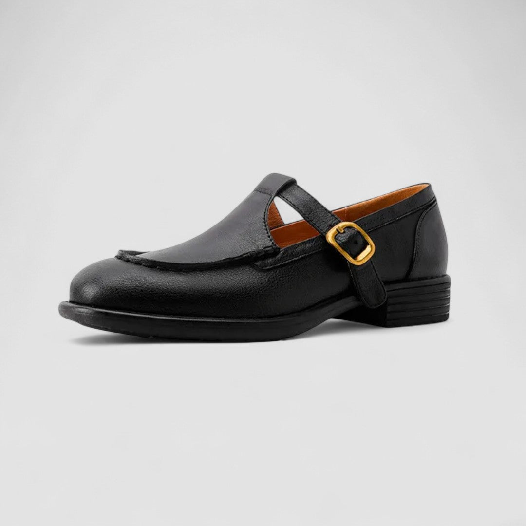 Tina | Women's Closed Toe Buckle Mary Jane Shoes