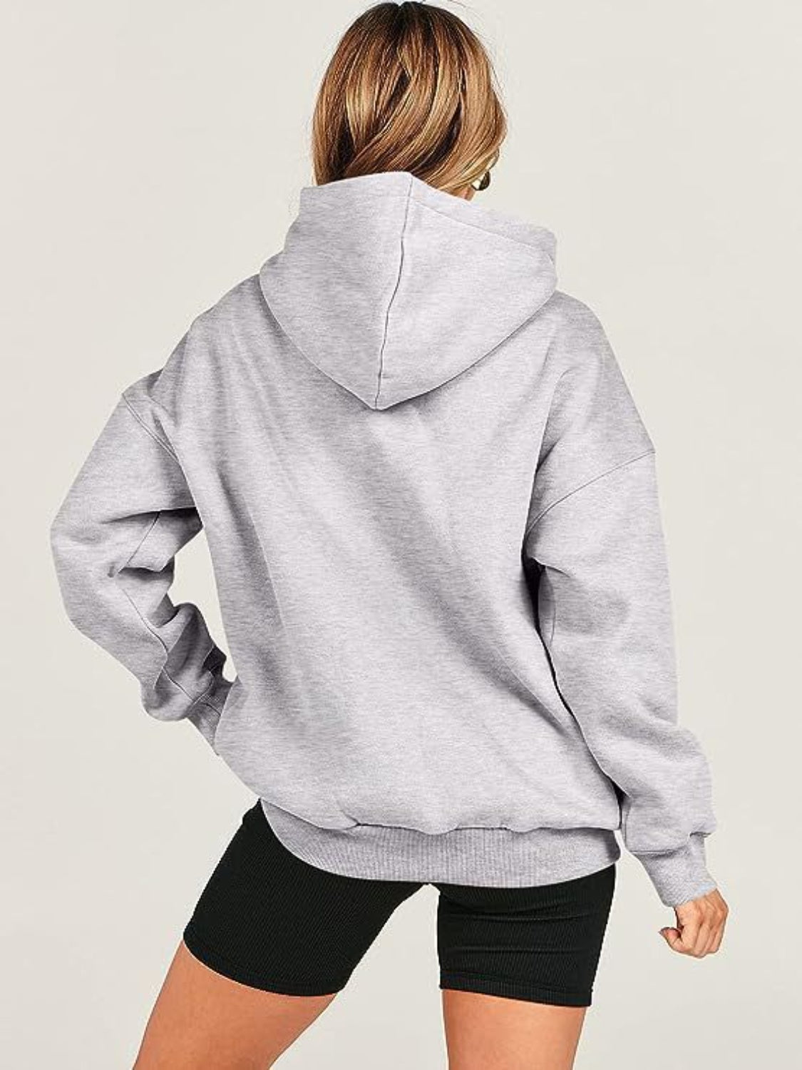 Melanie | Long-sleeved hoodie with dropped shoulders