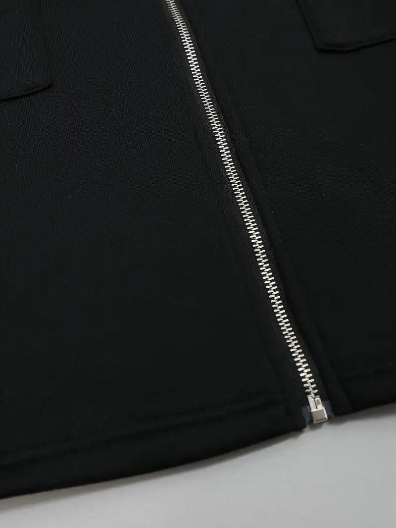 Luisa | Casual mid-length hooded jacket