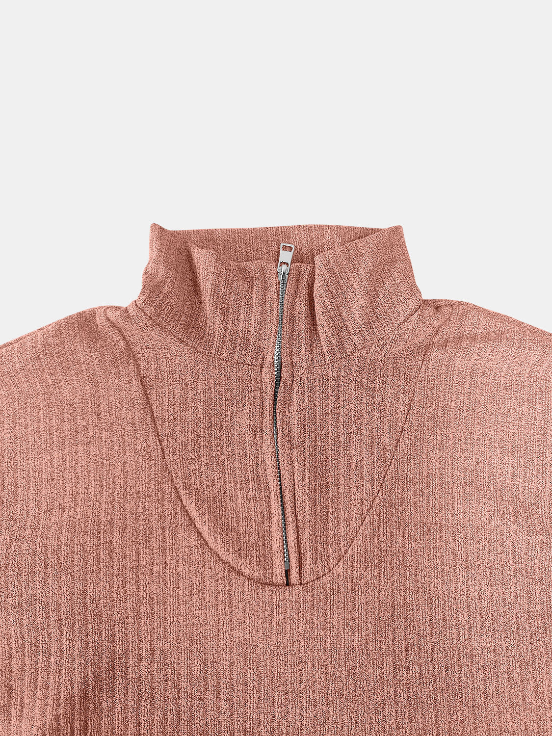 Teresa | Full size quarter zip long sleeve top