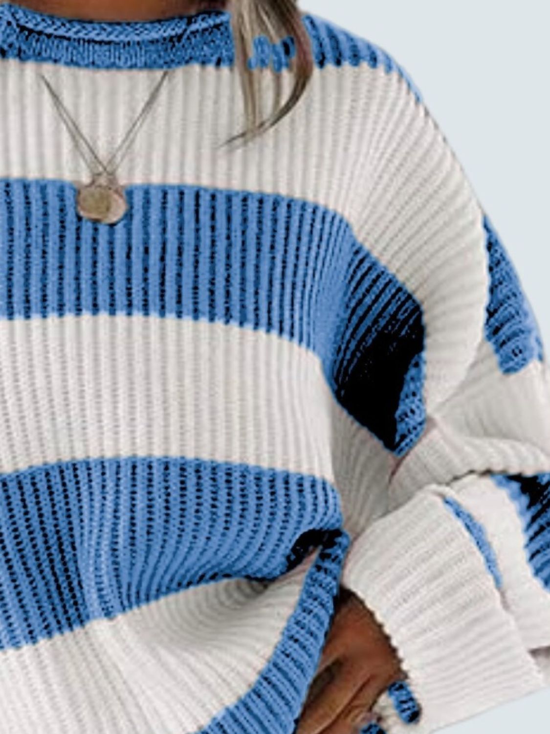 Tania | Crew neck sweater with long sleeves