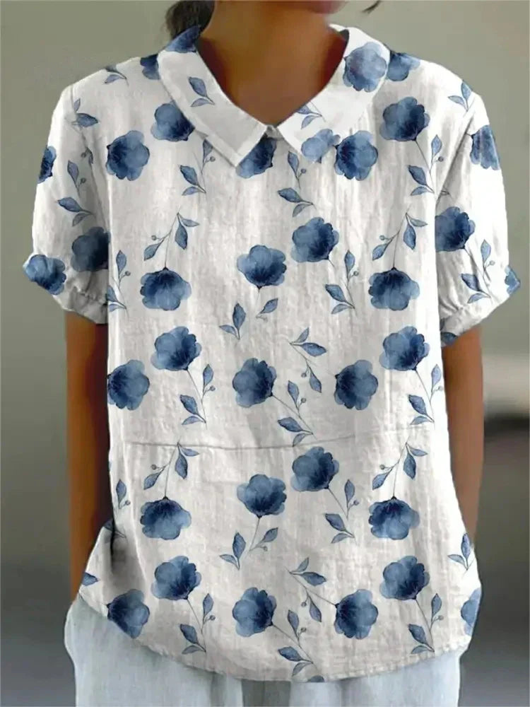Eva® | Elegant Floral Blouse For Women
