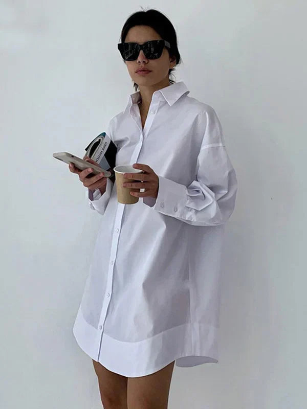 Raquel® | Elegant shirt dress for women