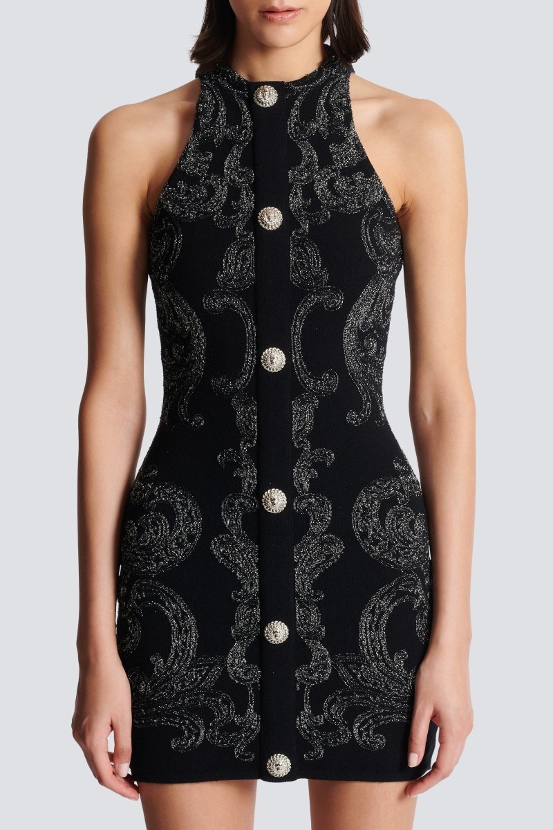 Zaida® | Mini Knit Dress With Paisley Print