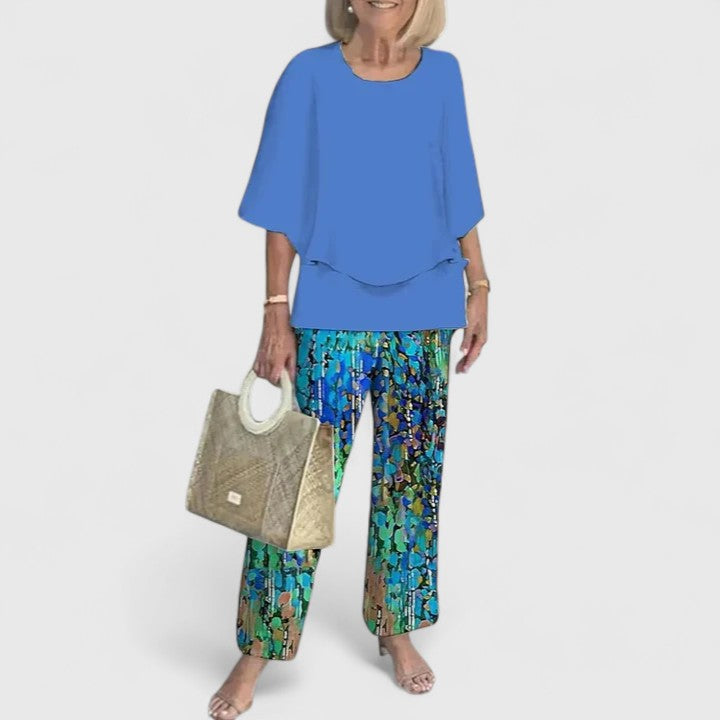 Bella | Women's Relaxed Fit Two-Piece Pant Set