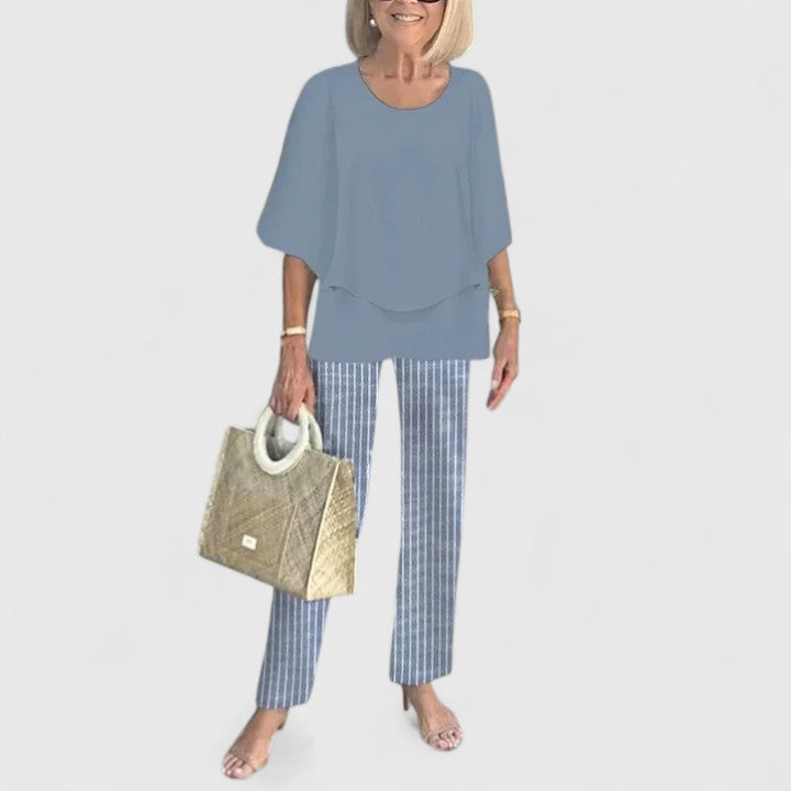 Bella | Women's Relaxed Fit Two-Piece Pant Set