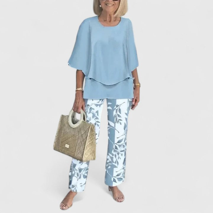 Bella | Women's Relaxed Fit Two-Piece Pant Set