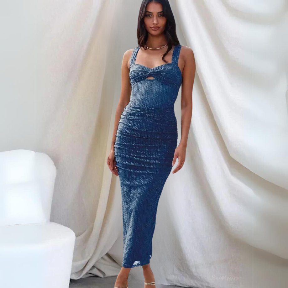 Victoria® | Long Fitted Summer Dress