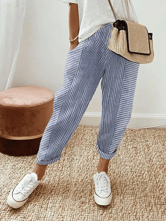 Sofia® | Striped trousers for women