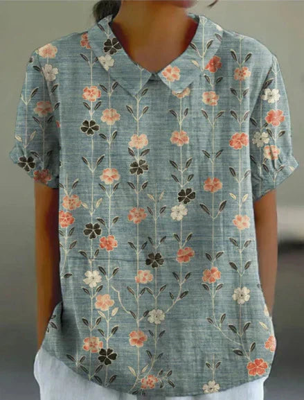 Paris® | Floral Pattern Casual Blouse