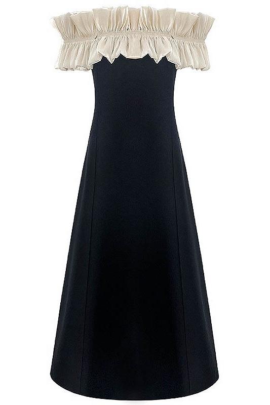 Haydée® | Off-The-Shoulder Maxi Dress With Ruffles