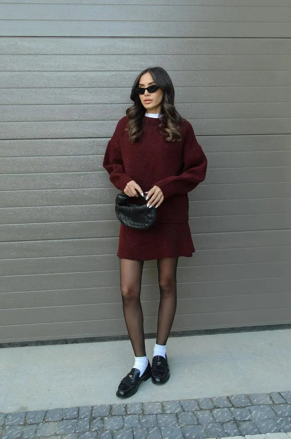 Sandra | Knitting set (top + skirt)