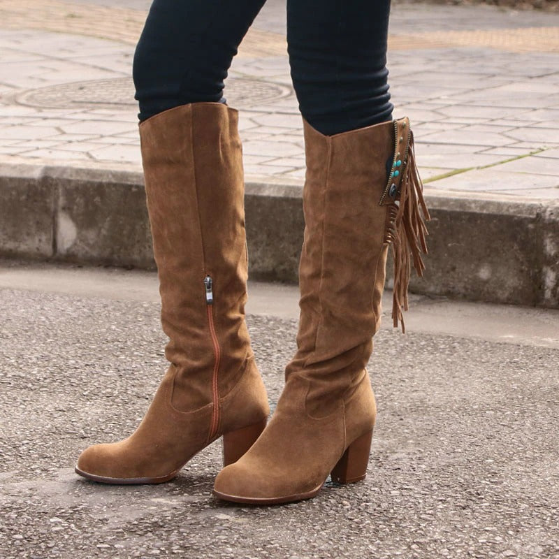 Lucrecia | Western boots made of suede