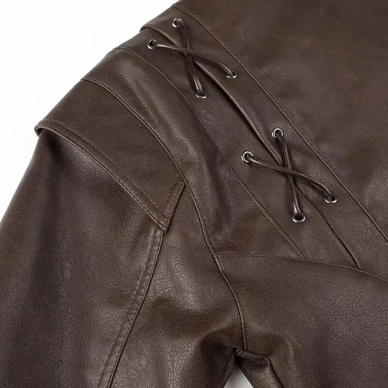 Monica | Vintage V-neck coat