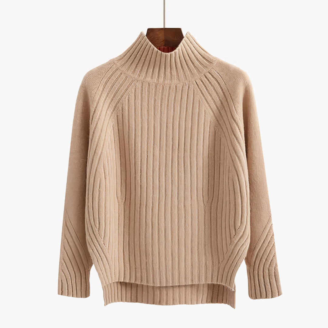 Nuria® | Round neck knitted sweater