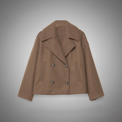 Georgia | Classic Double Button Short Jacket for Women