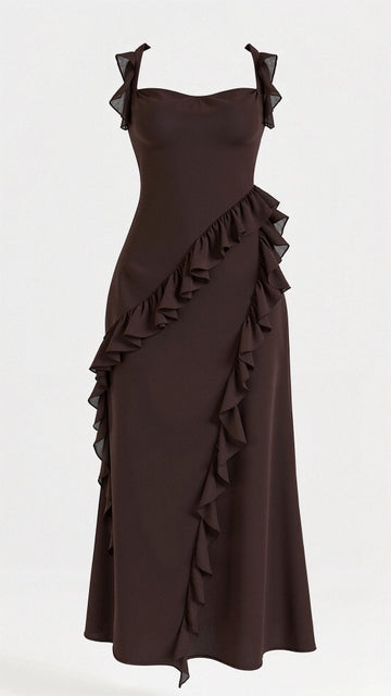 Katherine® | Dress Maxi Dress With Ruffles