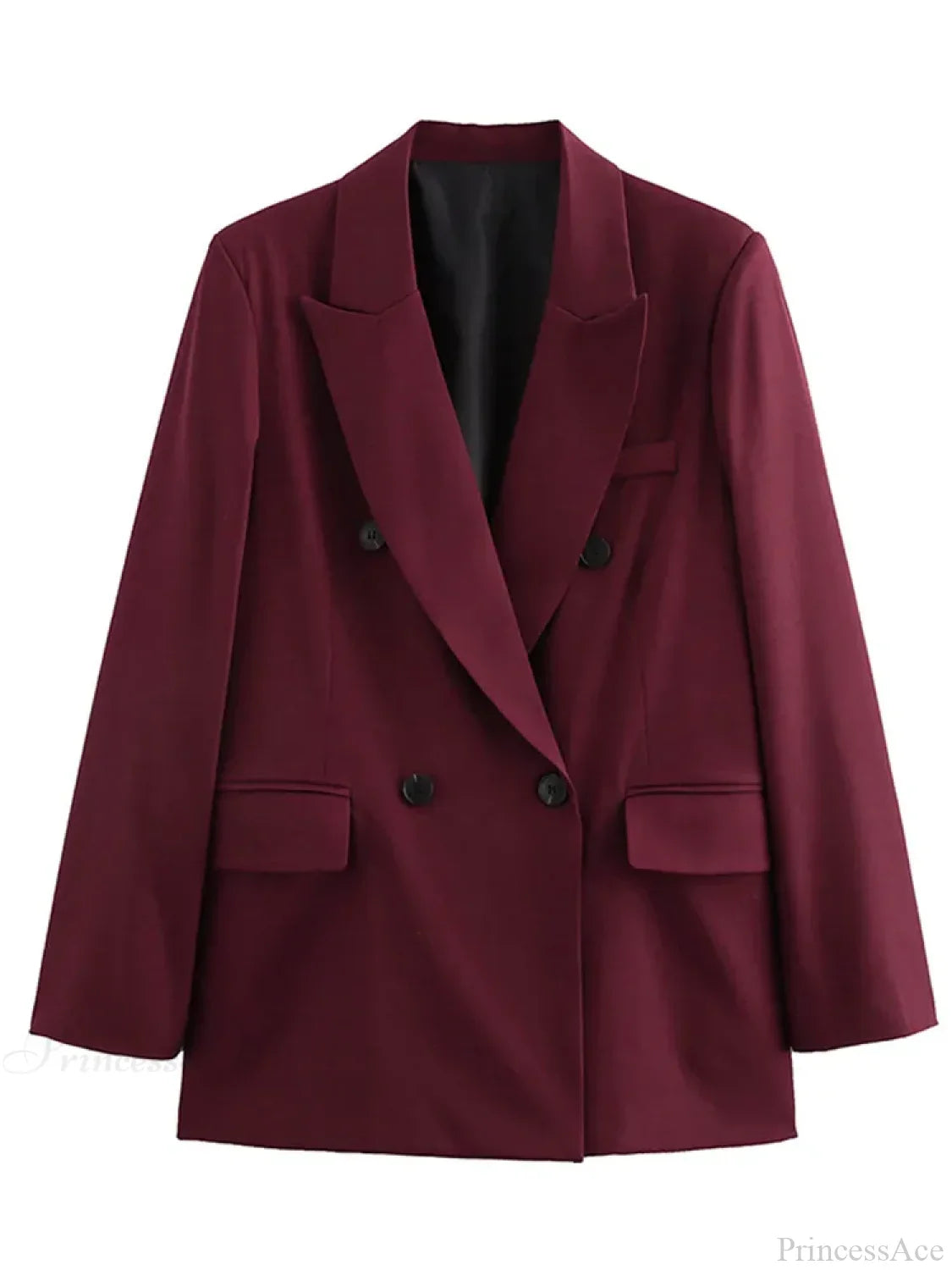 Burgundy Suit Coat