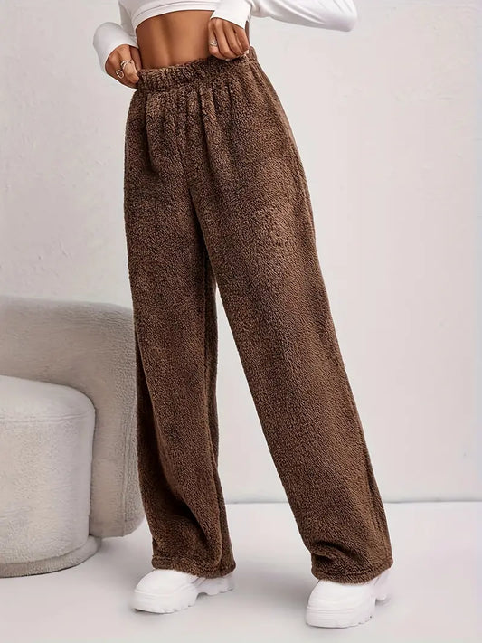 Eugenia | Knitted fleece pants