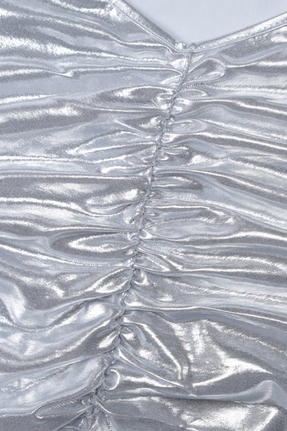 Backless Halter Neck Sleek Maxi Party Dress