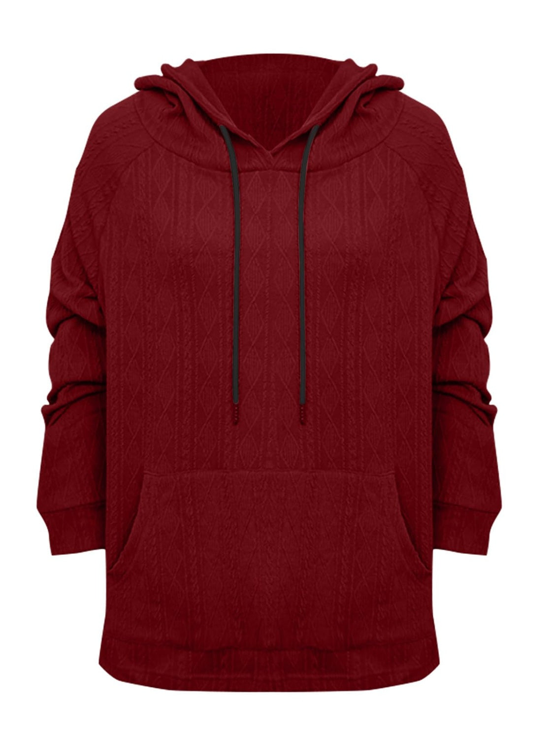 Miriam | Full size long sleeve drawstring hoodie
