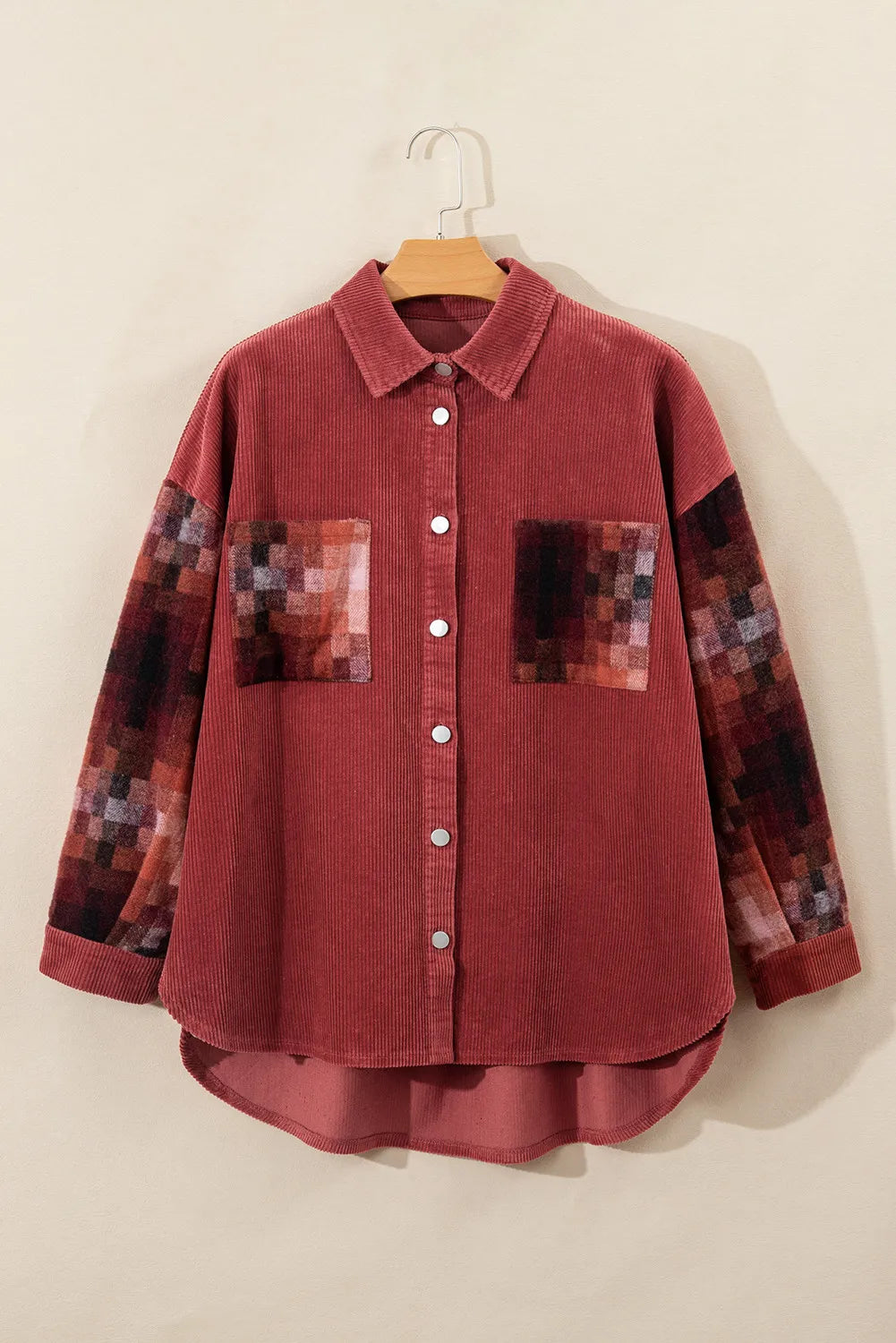 Amelia | Buttoned long sleeve jacket