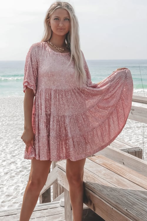Valentina® | Loose Sequin Dress